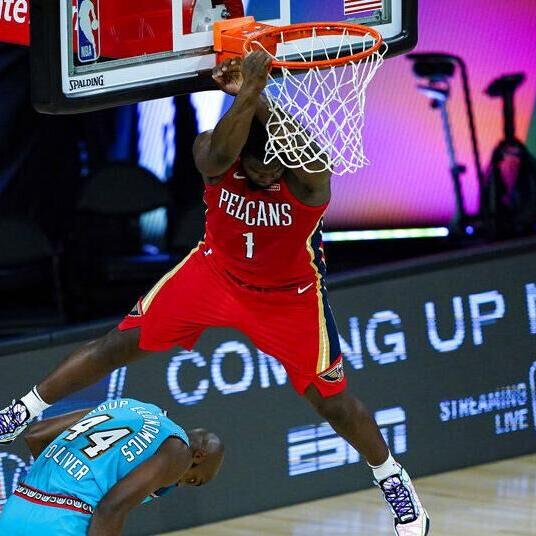 See 10 top plays from Pelicans-Grizzlies: Lonzo passes, Zion dunks, Josh Hart being Josh Hart
